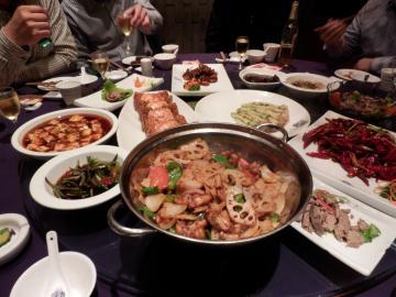 張家港的晩飯 張家港的晩飯