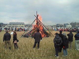 どんど焼き2012
