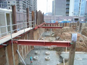 B工区矢板 B工区矢板