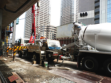 コンクリート打設02 コンクリート打設02