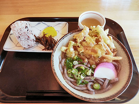 古代米うどん&にぎり