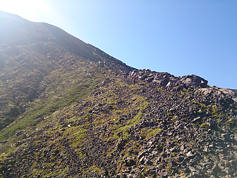 仙酔尾根(バカ尾根)
