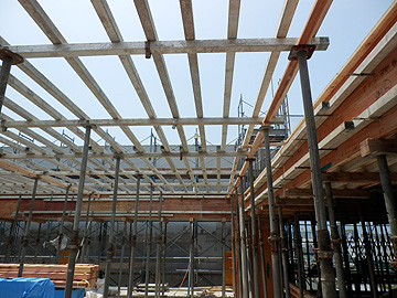 ５階スラブ底型枠02