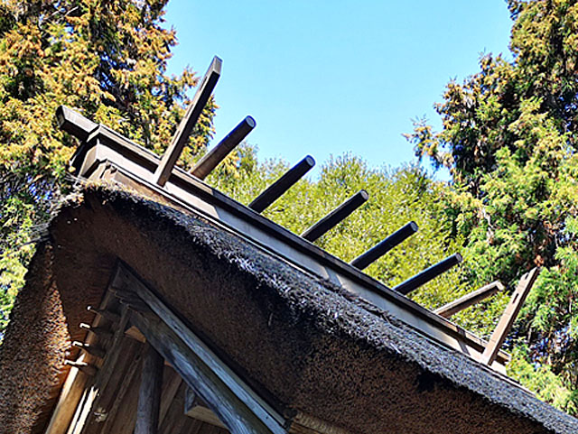 櫻井大神宮千木